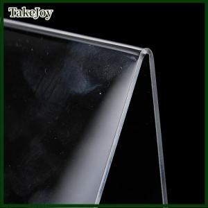 TakeJoy Acrylic Book Display Stand Photo Frame Brochure Artwork Holder Organizer