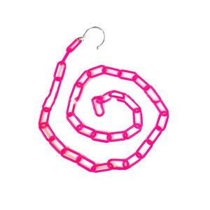 5Pcs Plastic Hanging Chain Multicolour Thicker Hanger Chain for Display Clothing Connecting Strips