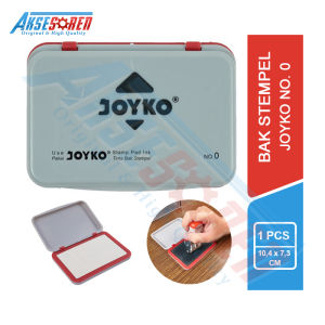Stamp Pad Bak Stempel Joyko [No. 0] / Bak Stempel Tinta / Tempat Stempel / Stampel / Setempel / Atk Kantor Lengkap / Bantalan Stempel / Tempat Tinta Stempel / Bak Tinta Stempel / Tempat Tinta Stempel Permanen / Stempel Cap 3 Jari Joyko / Joyco