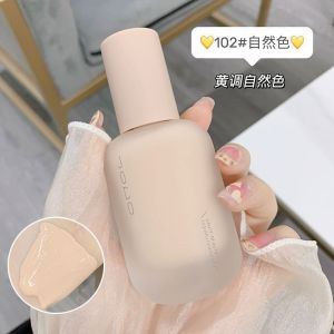 Long-lasting foundation controls oil is smudge-proof waterproof sweatproof hydrates and suits all skin types.