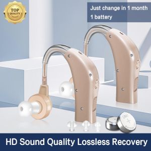 【Mua 1 cái giao 1 cái】Máy Trợ Thính Mới Thiết Bị Khuếch Đại Âm Thanh Chăm Sóc Tai Sau Tai Tăng Cường Thính Giác Rõ Ràng Để Sử Dụng Hàng Ngày