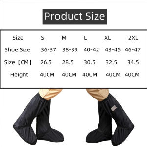Thickened Waterproof Rain Boots Anti -Slip And Wear -Resistant Zipper Shoe For Men And Women