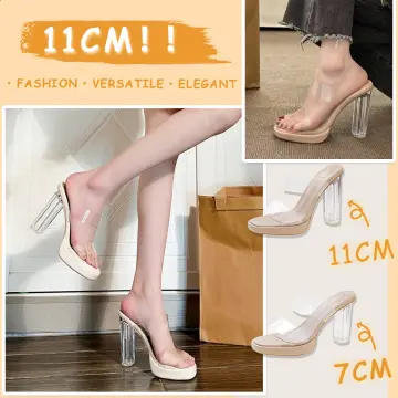 Buy clear heels online best sale