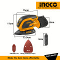 INGCO Electric Palm Sander Sheet Finish Sander Sanding Machine Finish Palm 65W MS6505 IPT. 