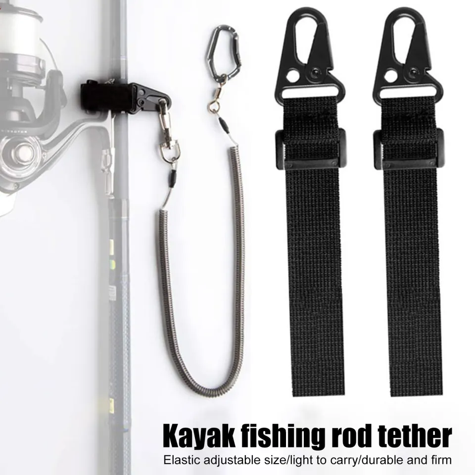 Adjustable Fishing Tether Fishing Rod Strap Adjustable Heavy Duty