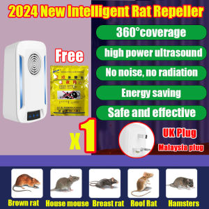 10 years without mice Mouse repellent Ultrasonic Rat repellent ultrasonic UK Plug Rat repellent Mouse Repeller Penghalau tikus 720° Full coverage with no blind spots Halau tikus 老鼠驱赶器 超声波驱鼠器 Penghalau tikus ultrasonic Penghalau serangga ultrasonik