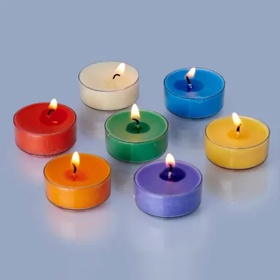 Sing Kong Whee Tealight Candle - 7 Color Assorment