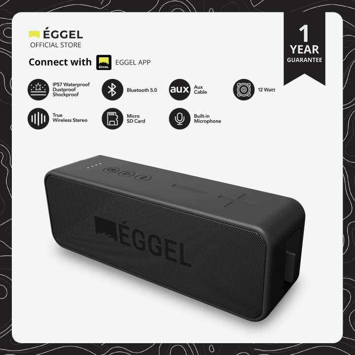 Eggel Bluetooth Speakers Waterproof Portable Eggel Elite XL