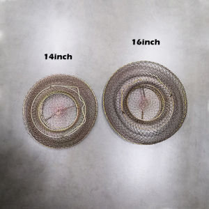 Bakul Ikan Boleh Lipat Metal Fishing Basket with Handle – Ideal for River & Lake Fishing