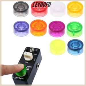 LEYOUFU 1x Footswitch Topper Colorful Plastic Bumpers Protector For Guitar Effect Pedal