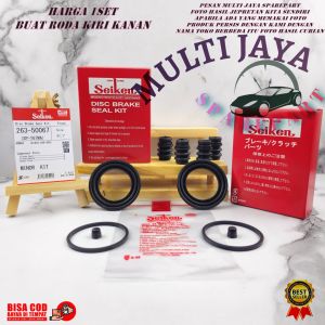 SIL SEAL KALIPER KIT REM CAKRAM DEPAN JAZZ RS CITY GM2 2008-2019 BRIO MOBILIO FREED 1SET SEIKEN