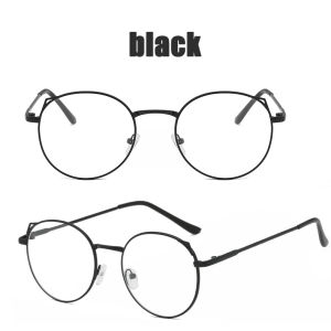 🔥🔥Roman Holiday Fashion Blue Frame Anti Radiation Radiation Computer Glasses Reading Eye Glasses Can Replace Lens🎁Buy More Save More🎁 COD