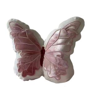 Butterfly Shape Throw Pillow PP Cotton Stuffed Animal Pillow Velvets Plush Cushion Pad Decorative Pillow for Sofa Couch