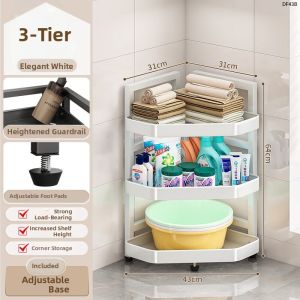 MENGSIYUAN    Multi-layer Bathroom Shelf