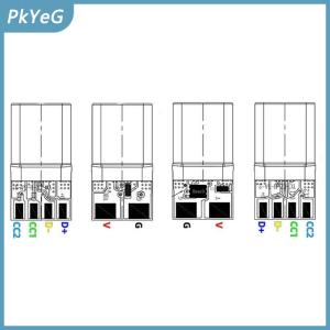 PkYeG Nhanh chóng phí Type-C USB 65W 5A nam nối hàn với 5pin PCB + loại một nam 6 pin USB DIY OTG dữ liệu phí Kit