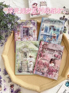 Retro Sticker Girl Character Theme Sticker Reward Sticker Bottle Sticker Decorative Sticker for Journal