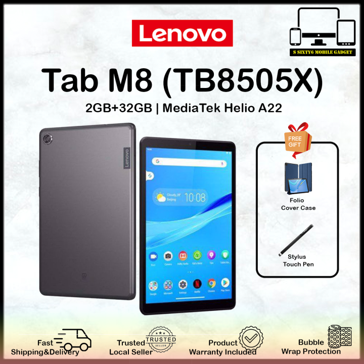 LENOVO Tab M8 (TB-8505X) | 2GB+32GB | MediaTek Helio A22 | 100% LENOVO ...