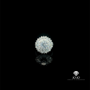 N1368 Nhẫn nữ đính đá baguette cao cấp sáng lấp lánh JOJO