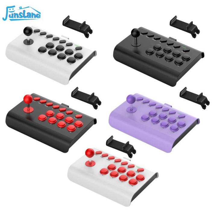FunsLane Arcade Fight Stick Joystick Fighting Game Controller Compatible For PC/Android/ios