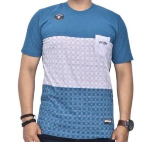 Kaos Pria Distro DFlow Stripe MURAH BISA COD