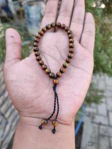 Gelang Akar Bahar Tali Arus Warna Kuning dim 6 mm Model Serut