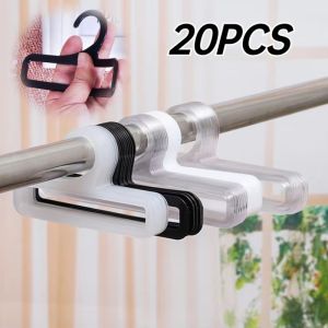 Rectangular Multifunctional Hanger Plastic Short Size Scarf Tie Towel Rack Anti-slip Wardrobe Organizer Shelf