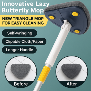 Household multifunction automatic lazy mop squeezer