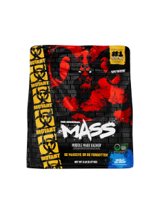 Mutant Mass Vanilla Ice Cream ขนาด 2.27 kg./ 5 lbs Mass Gainer เพิ่มกล้ามเนื้อ เพิ่มน้ำหนัก