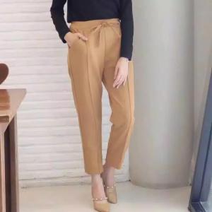 Fashion Wanita Celana Panjang Basic Cewek Ghea Pants