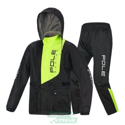 ชุดกันฝน Pole Raincoat Racing Green