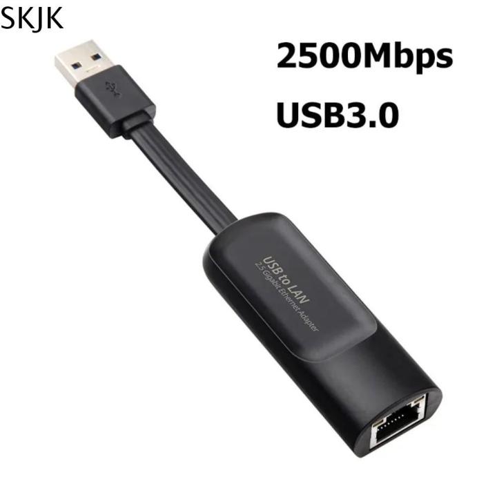 USB 3.0 2500Mbps Ethernet Adapter RJ45 Port USB Type C To RJ45 2.5G USB ...