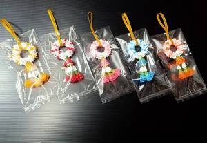 พวงมาลัยพุดจิ๋วชายกุหลาบ