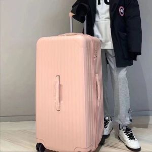 New 24"28"32 Inch Ladys Large Travel Suitcase With Silent Wheels Dry And Wet Separation Password Lock Big Trolley Roller Luggage Bag For Men Free Shipping