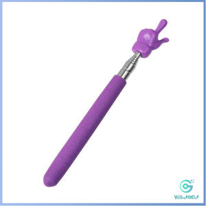 Yolanda ไม้ชี้นิ้วมือ แบบยืดหดได้ ไม้ชี้อ่านหนังสือ กระดานดํา Teaching Wand