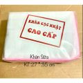 Khăn Sữa Cho Bé Khăn Sữa Sợi Tre 4 Lớp 1 Lốc 10 cái. 