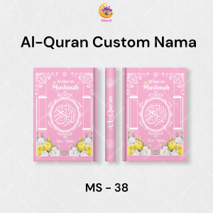 Al-Quran For Muslimah Terjemah Perkata Non Terjemah Custom Nama Kado Pernikahan - Istiqomah