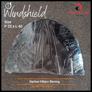 Windshield Universal Hitam Transparan Untuk Semua Merk Motor Matic dan Bebek Visor Uuniversal Visor Beat Winsil Beat Windshield mio Winsil Vario Tameng Depan Beat Karbu Tameng Depan Beat Fi Visor Beat Karbu Visor Vario 150 New Pelindung Dada Motor