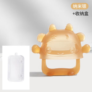 SKISOPGO Baby Teether Antibacterial Wristband Teether Detachable Anti-Eating Hand Teether Mainan Gigit Bayi