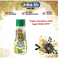 Rempah Ratus Mak Siti Daun Limau Purut dalam botol Kaffir Lime Leaves in a Bottle. 