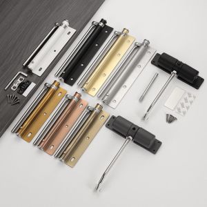 PYA94 Stainless Steel Automatic Door Closer Lightweight Adjustable Door Closing Device Invisible Durable Door Stopper Residential Use