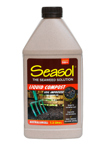 Seasol Liquid Compost Improver 1.2L Fertilizer Compost Booster on Plants/Flower. Aids in Root Health Development.