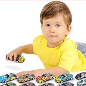 Mainan Anak Mobil Mini Pullback campur murah Mix Colorfull Racing Car Besi Mini Cars Kids Toys