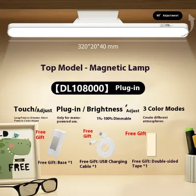 SEA AMILA Đèn bàn LED hiện đại cho sinh viên điều khiển cảm ứng dimmable bảo vệ mắt