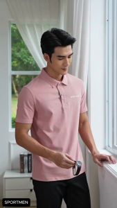 SPORTMEN BST Áo Polo Nam Form Slimfit Vải Thun Cá Sấu Co Giãn 4 Chiều Thoáng Mát Không Xù Lông