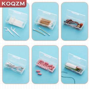 [COD] KOQZM KITCHEN Portable Travel Box Cotton Swab Holder Case Detal Floss Jewelry Organizer Container Dust-proof Jewelry Accessories Box