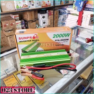 Power Inverter 2000 Watt Murah -Merek Sunpro - Type FFA-2000 - Bisa Bayar Ditempat