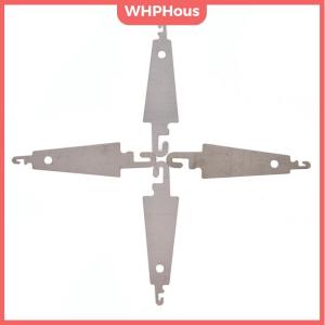 WHPHous 10pcs Steel Hook needle threader help for hand sew Ribbon embroidery cross tool