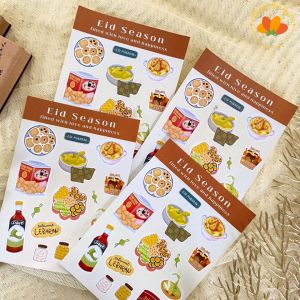 bloomingyourdays Stiker / Sticker Scrapbook Puasa Ramadhan Idul Fitri Lebaran eid sticker