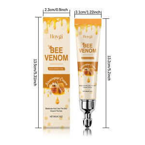 Hoygi Bee Venom Anti-Wrinkle Eye Cream – Firming & Lifting Eye Care Tightens Skin Smooths Fine Lines & Brightens Under-Eyes Helps Reduce Dark Circles & Puffiness (20g)