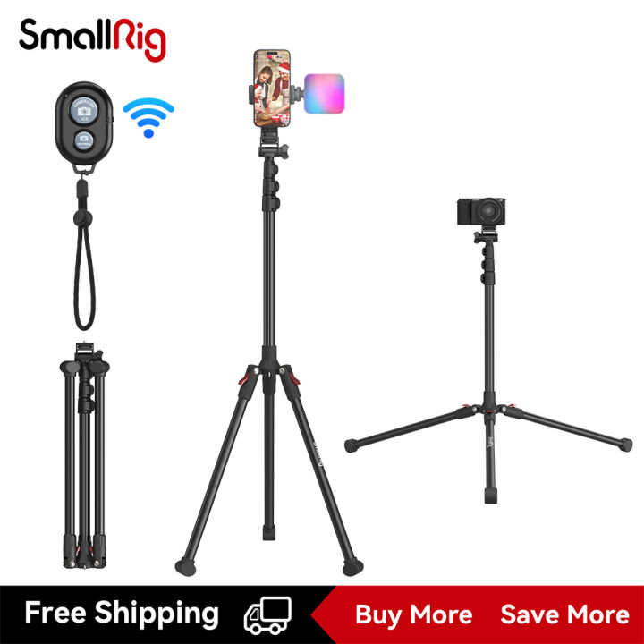 SmallRig ReverseFolding Phone Tripod Stand Selfie Stick with Bluetooth